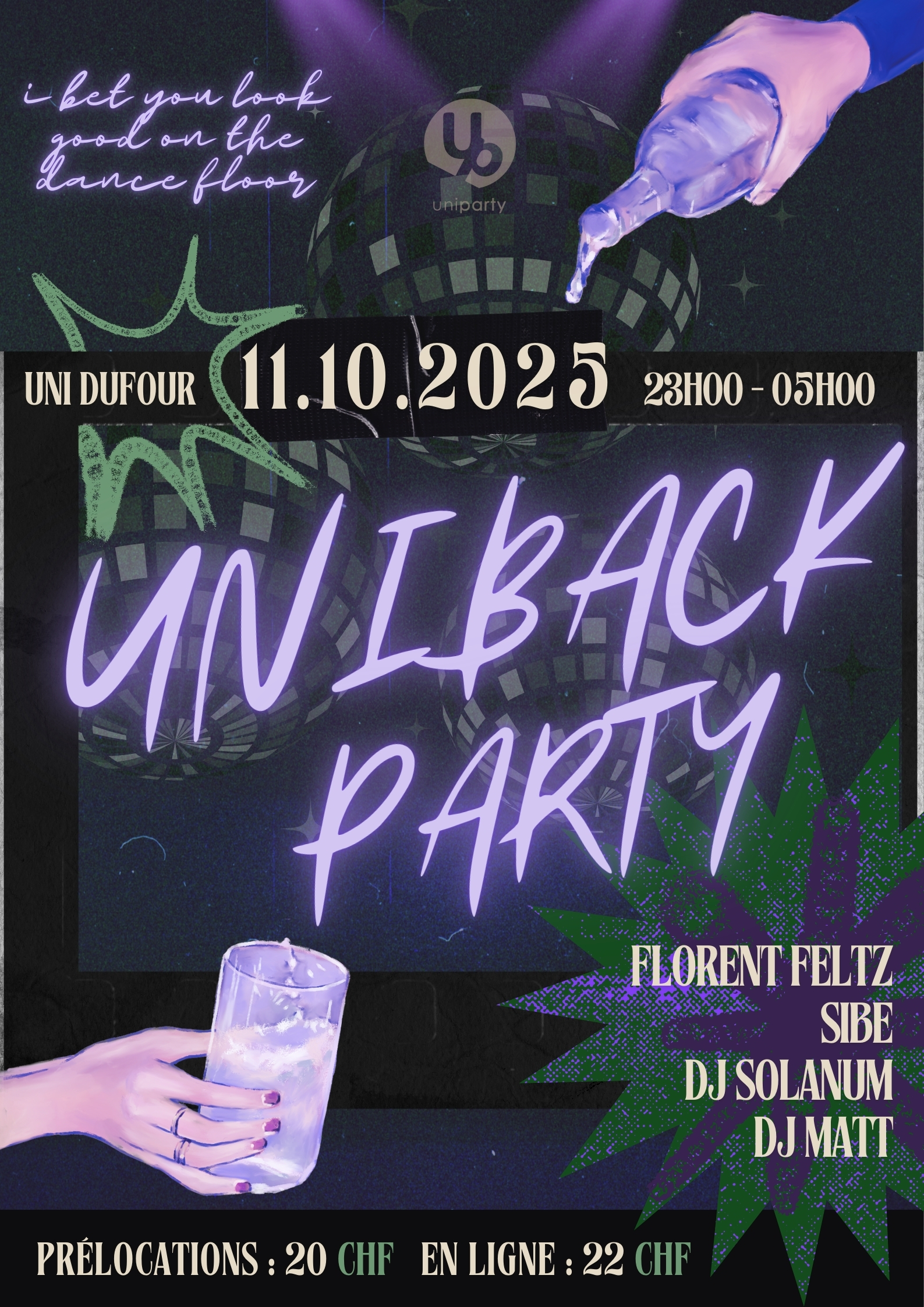 Poster UniBackParty 2025-3